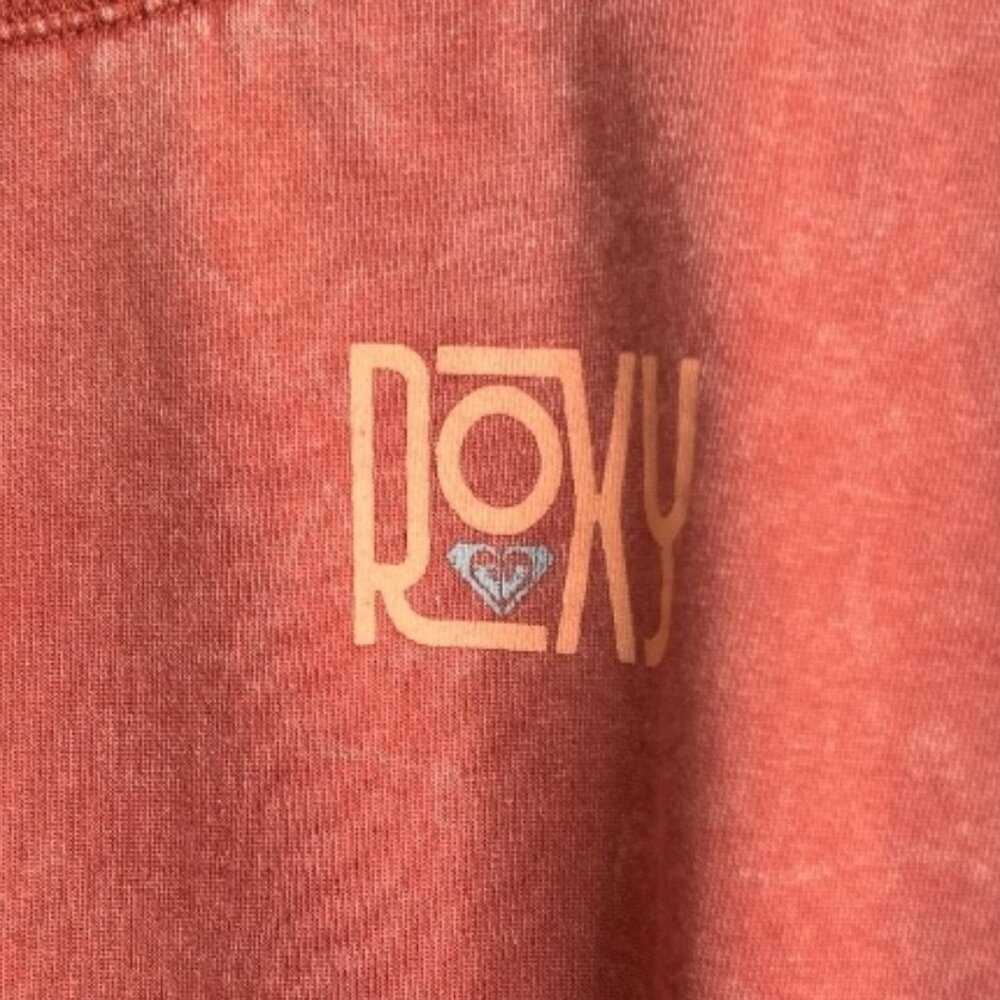 ROXY True Story Women's XXL Crewneck Sweatshirt | Orange | Outdoor Surf Beach - Picture 3 of 7